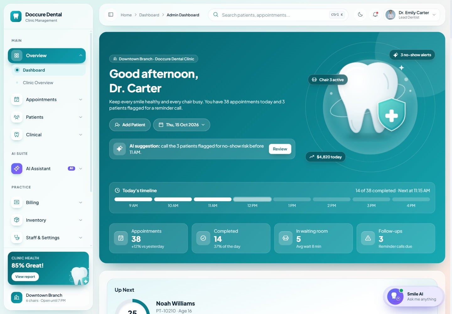 Doccure Dental Preview